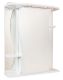 Шкаф-зеркало с подсветкой Onika Лилия 206511 правый 65см белый