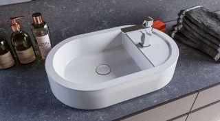 Раковина Whitecross Malachite B 0722.055035.100 55см белый глянец