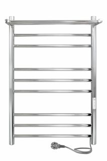 Полотенцесушитель электрический Indigo Line Trinity LСLTE80-40PRt с полкой 80x40 см хром