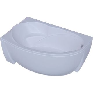 Акриловая ванна Aquatek Бетта BET150-0000067 150х95 см левая с фронтальным экраном сборно-разборный сварной каркас