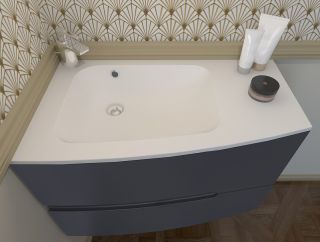 Раковина Jacob Delafon Nona 80 L EB1880RU-00