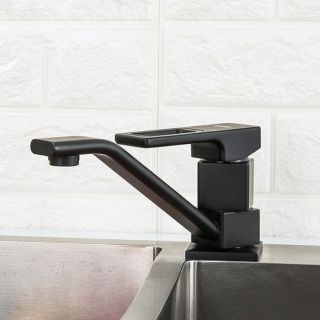 Смеситель для кухни Gappo G4517-6 чёрный