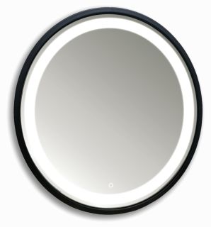 Зеркало Silver Mirrors Манхэттен 77см чёрный LED-00002374