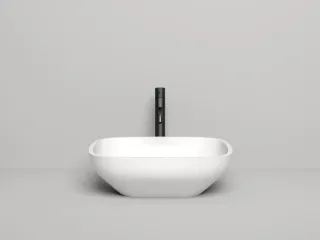 Накладная раковина Salini Gloria 08 S-Stone 1102208M 50см белый матовый