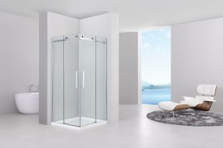 Душевой уголок Black & White Stellar Wind 2028014	80x140 см