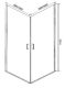 Душевой уголок Orange E04-100TB без поддона 100х100, стекло прозрачное