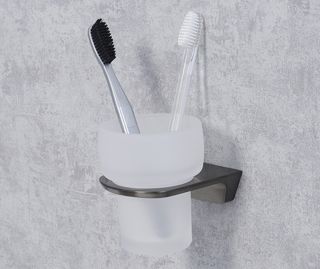 WasserKRAFT Стакан для щеток с держателем K-8928