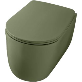 Унитаз Kerasan Nolita 531411 подвесной Verde без сиденья