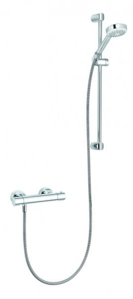 Душевой комплект Kludi Logo Basic 6857505-00 с термостатом хром
