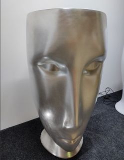 Раковина напольная Kerasan Artwork Moloco 474086 45см серебро