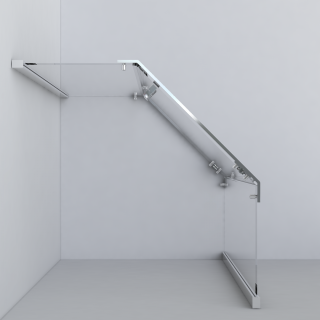 Душевой уголок Vincea Stresa VSP-1S900CH 90x90 см