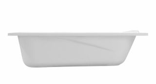 Ванна из литьевого мрамора Эстет Alfa silk ФР-00014522 180x80см белый матовый