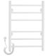 Полотенцесушитель электрический Domoterm Аврора DMT 109-6 40х60 EK L белый