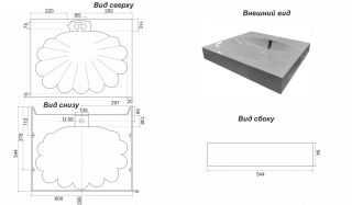 Раковина над стиральной машиной Stella Polar Ариадна 60см белый SP-00000722