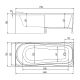 Акриловая ванна Alex Baitler SAIMA 170х70