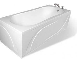 Ванна из литьевого мрамора Эстет Laura max silk ФР-00016995 170x70см белый матовый