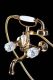 Смеситель для ванны Boheme Crystal золото 293-CRST