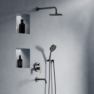 Встраиваемая душевая система Damixa Apollo 947510300 черный