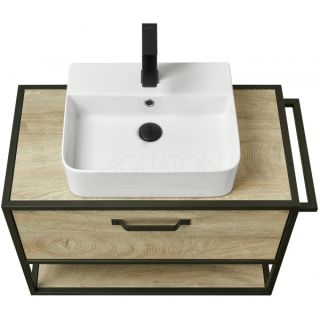 Столешница Акватон Лофт Фабрик 65см  дуб эндгрейн 1A242903LTDU0