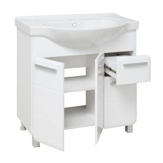 Тумба под раковину Runo  (под умывальник Erica 80) Эрика 80 (УТ000003319)