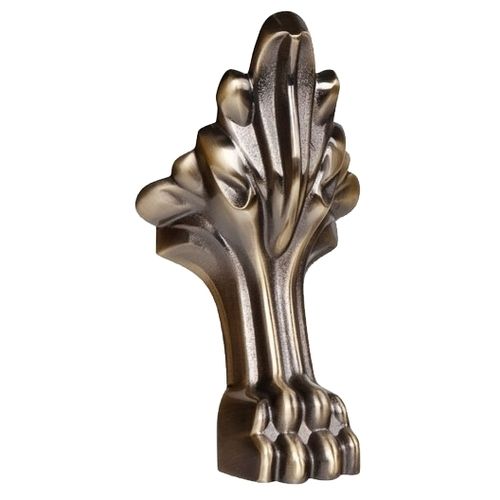 Ванна из искусственного камня AquaStone Оливия 180x90см ножки бронза