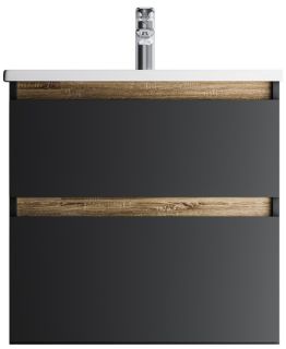 Тумба под раковину Am.Pm X-Joy 65см чёрный матовый M85AFHX0652BM