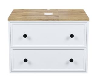 Тумба подвесная IDDIS Torr TOR70WBi95K со столешницей 70см белый матовый