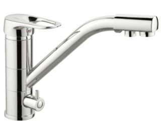 Смеситель для кухни Haiba HB4304 с подключением фильтра питьевой воды хром