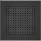 Верхний душ Bossini Dream Cube Flat H38459.073 47 см чёрный матовый