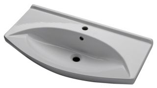 Мебельная раковина Dreja Лагуна 105см белый 00000000959