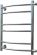 Водяной полотенцесушитель Тругор Приоритет ПМ 3 50x60x40см хром Приоритет3/ПМ506040