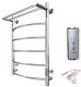 Электрический полотенцесушитель Тругор Пэк сп 5 П с полкой 80x50см хром Пэксп5П80х5032