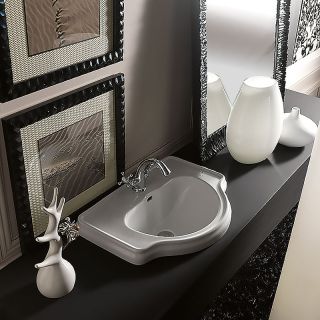 Раковина Kerasan Retro 103001*1 белая 62 см