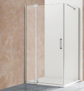 Душевой уголок Vincea Extra VSR-1E111280CL 110/120 x 80 см