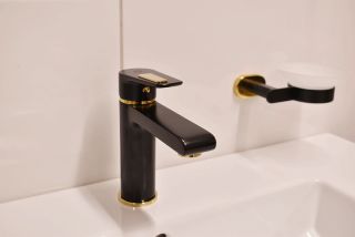 Смеситель для раковины Rav Slezak Colorado CO328.5CMATZ Черный