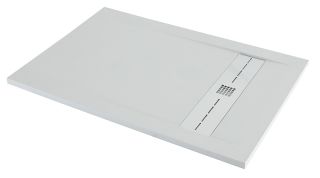 Душевой поддон Allen Brau Infinity 120x80 8.21002-21 Белый камень