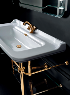 Консоль для раковины Kerasan Waldorf 9195K2oro золото