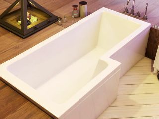 Фронтальная панель для ванны Vayer Options 165 Гл000023296 Белая