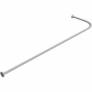 Карниз для ванны Relisan Trinity 170х130 Гл000010902 Хром