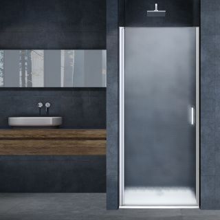 Душевая дверь в нишу Vincea Alpha VDP-3AL800MT 80 см, стекло текстурное, хром