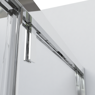 Душевая дверь Vincea Lugano VDS-1L130CLB-1 130 см