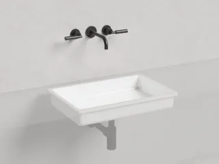 Встраиваемая раковина Salini Marea 14 S-Stone 1802214M 60см белый матовый