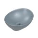 Накладная раковина Melana 7138MG-805 41см серый матовый