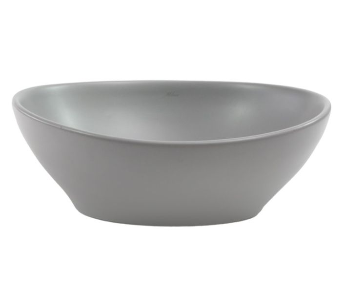 Накладная раковина Melana 7138MG-805 41см серый матовый