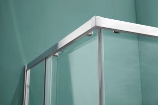 Душевой уголок Aquatek AQ ARI KV 10020CH 100x100см хром