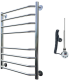 Электрический полотенцесушитель Тругор Браво 1 80x30см хром Браво2/элТЭН8030