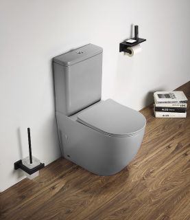 Унитаз CeramaLux 2166XMH  с бачком и сиденьем Микролифт