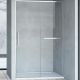 Душевая дверь Vincea Slim Soft 140 VDS-1SS140CL профиль Хром стекло прозрачное