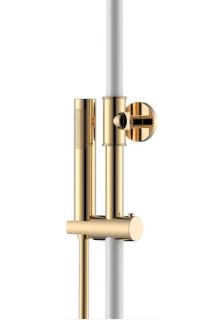 Душевая стойка Boheme Stick 128-WG белый/золото