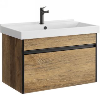 Подвесная тумба под раковину Aqwella Urban URB0108DB 80 см